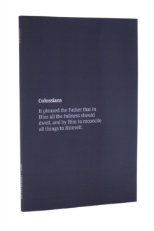 Image for NKJV Bible Journal - Colossians, Paperback, Comfort Print