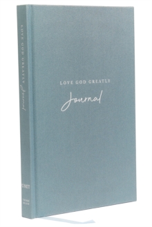 NET, Love God Greatly Journal, Cloth over Board