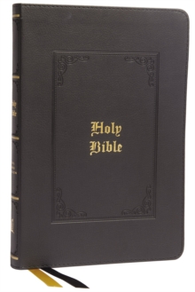 Image for KJV Holy Bible: Large Print Thinline, Black Leathersoft, Red Letter, Comfort Print: King James Version