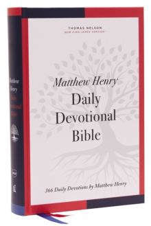 Image for NKJV, Matthew Henry Daily Devotional Bible, Hardcover, Red Letter, Thumb Indexed, Comfort Print