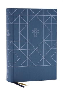 Image for NKJV, The Bible Study Bible, Cloth over Board, Blue, Comfort Print : A Study Guide for Every Chapter of the Bible