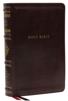 Image for NKJV, Personal Size Reference Bible, Sovereign Collection, Leathersoft, Brown, Red Letter, Thumb Indexed, Comfort Print