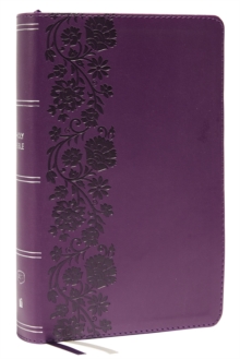 Image for KJV Holy Bible: Large Print Single-Column with 43,000 End-of-Verse Cross References, Purple Leathersoft, Personal Size, Red Letter, Comfort Print: King James Version