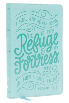 NKJV, Thinline Youth Edition Bible, Verse Art Cover Collection, Turquoise Leathersoft, Red Letter, Comfort Print: Holy Bible, New King James Version