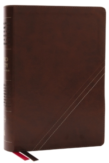 NKJV, Word Study Reference Bible, Leathersoft, Brown, Red Letter ...