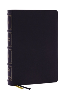 Image for NKJV, Large Print Thinline Reference Bible, Blue Letter, Maclaren Series, Leathersoft, Black, Comfort Print : Holy Bible, New King James Version