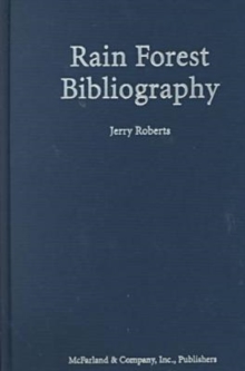 Image for American Rain Forest Bibliography