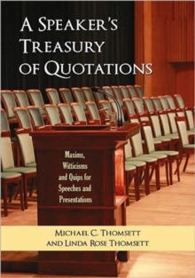 Speaker's Treasury of Quotations