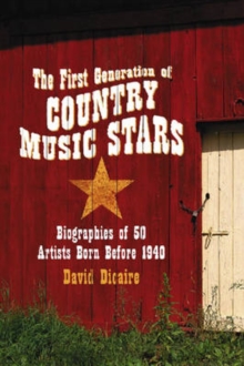 First Generation of Country Music Stars