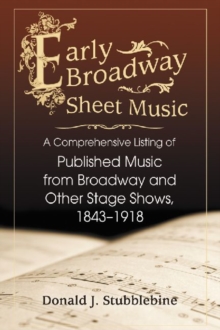 Early Broadway Sheet Music