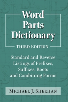 Word Parts Dictionary