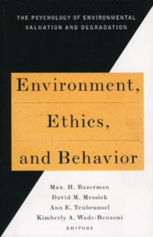 Image for Environment, Ethics, & Behavior