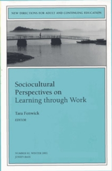 Image for Sociocultural Perspectives on Learning Through Work
