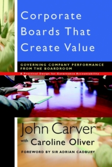Image for Corporate Boards That Create Value