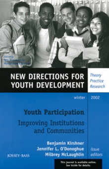 Image for Youth Participation: Improving Institutions and Communities