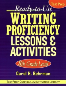 Image for Ready-to-Use Writing Proficiency Lessons & Activities