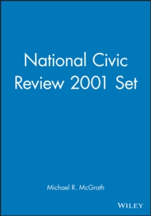 Image for National Civic Review 2001 Set