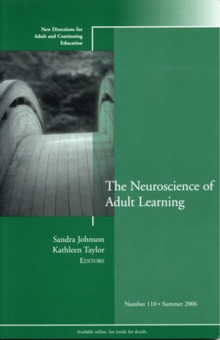 Image for The Neuroscience of Adult Learning