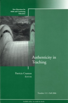 Image for Authenticity in Teaching
