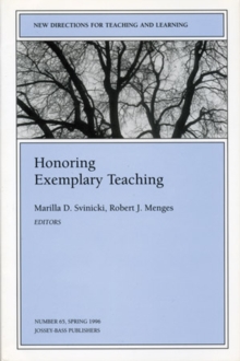 Image for Honoring Exemplary Teaching