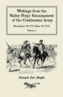 Image for Writings from the Valley Forge Encampment of the Continental Army