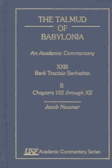 Talmud of Babylonia, An Academic Commentary