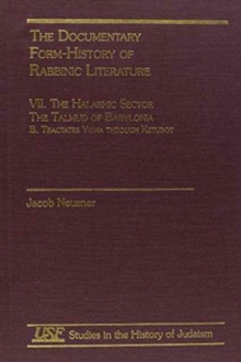 Documentary Form-History of Rabbinic Literature