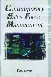 Image for Contemporary Sales Force Management