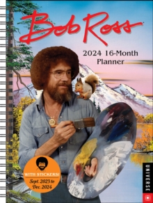 Image for Bob Ross 16-Month 2024 Planner Calendar : September 2023 - December 2024