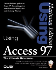 Image for Using Access 97 Platinum Edition
