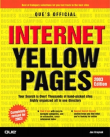 Image for Que's Official Internet Yellow Pages, 2003 Edition