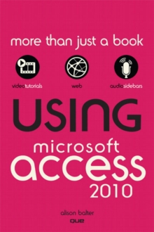 Image for Using Microsoft Access 2010