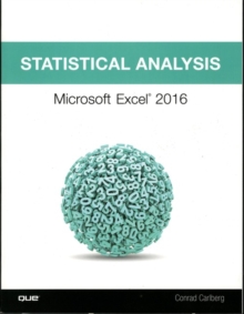 Image for Statistical analysis  : Microsoft Excel 2016