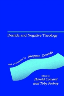 Image for Derrida and Negative Theology