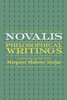 Image for Novalis : Philosophical Writings