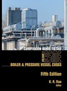 Image for Companion Guide to the ASME Boiler and Pressure Vessel and Piping Codes, Volume 1