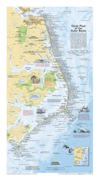 Image for Ghost Fleet Of The Outer Banks Flat : Wall Maps History & Nature