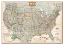 Image for United States Executive, Enlarged Flat : Wall Maps U.S.