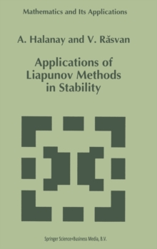 Image for Applications of Liapunov Methods in Stability