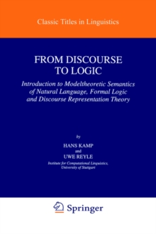 Image for From Discourse to Logic