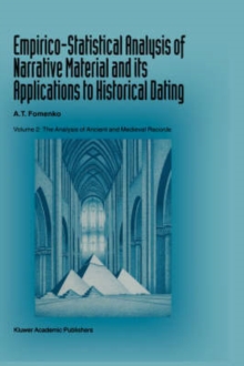 Image for Empirico-Statistical Analysis of Narrative Material and its Applications to Historical Dating