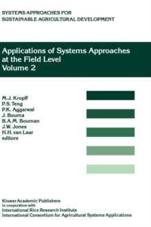 Image for Applications of Systems Approaches at the Field Level
