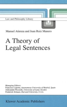 Image for A Theory of Legal Sentences