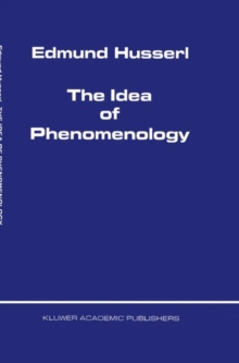 Image for The Idea of Phenomenology