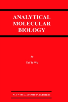 Image for Analytical Molecular Biology