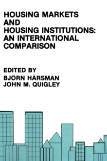 Image for Housing Markets and Housing Institutions: An International Comparison