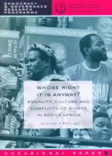 Whose Right is it Anyway?