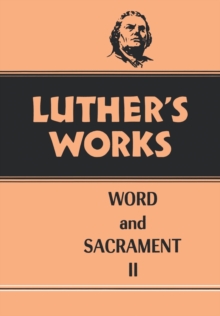 Image for Luther's Works, Volume 36