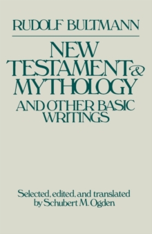 Image for New Testament and mythology  : and other basic writings