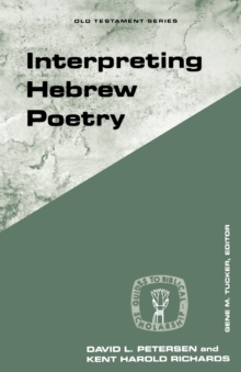 Image for Interpreting Hebrew Poetry